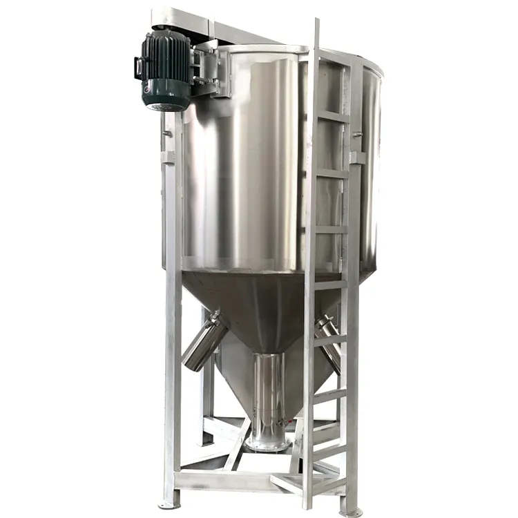 Stainless Steel Vertical Screw Feed Mixer for Granules