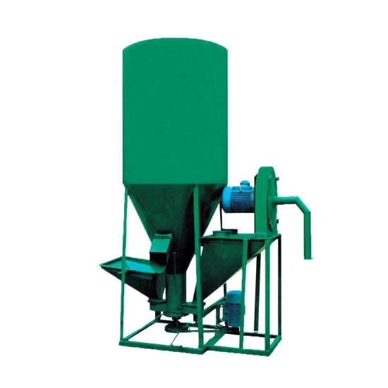 Vertical Poultry Feed Grinder and Mixer Machine