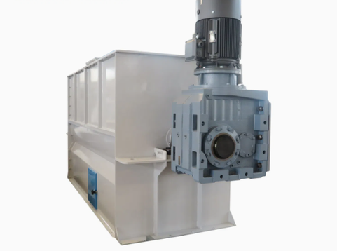 High-Efficiency Double Shaft Feed Mixer for Livestock & Poultry